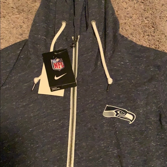 Seattle Seahawks Nike zip up - Picture 2 of 5